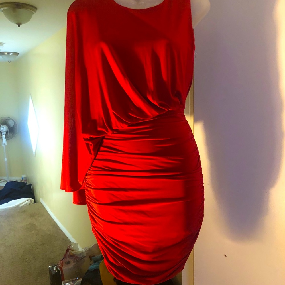Red BCBG Dress